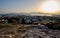 Cagliari city, view from San Michele Castle, Sardinia, Italy