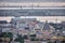 Cagliari city, view from San Michele Castle, Sardinia, Italy