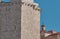 Cagliari old Castle city with the San Pancrazio Tower - sardinia - italy