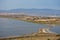 Cagliari, view to Regional Park of Molentargius