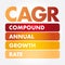 CAGR - Compound Annual Growth Rate acronym