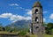 Cagsawa church and Mayon volcano