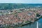 Cahors from Mont Saint Cyr in Lot, France.