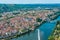 Cahors from Mont Saint Cyr in Lot, France.