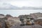 Cairn family at Reykjavik bay