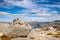 Cairn at Kjerag mountain Forsand Rogaland Norway Scandinavia