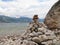 Cairn on Lake Garda