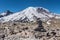 Cairn Looking Toward Mount Rainier