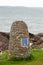 This cairn marks the 25th anniversary of the Great Outdoors Challenge cross Scotland walk. Montrose is the Finish Control for the