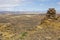 Cairn in the McCullough Peaks badlands