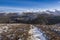 The Cairngorms from  Meall a' Bhuachaille via Ryvoan Bothy