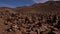 Cairns or rock piles at Helskloof Pass in the RIchtersveld