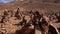 Cairns or rock piles at Helskloof Pass in the RIchtersveld