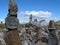 cairns in the Swiss Alps