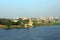 Cairo from bridge across Nile river