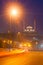 Cairo Egypt Citadel Dusk Trailing Lights