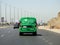 Cairo, Egypt, May 10 2023: Egyptian post delivery truck van mobile car service on the highway road, Egypt post is Egyptian agency