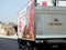 Cairo, Egypt, May 21 2023: PALFINGER truck large vehicle of BIM market Egypt for logistics and delivery goods and merchandises to