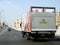 Cairo, Egypt, May 21 2023: PALFINGER truck large vehicle of BIM market Egypt for logistics and delivery goods and merchandises to