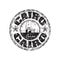 Cairo grunge rubber stamp