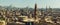 Cairo panorama with view on medieval mosques