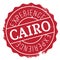 Cairo stamp rubber grunge