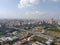 Cairo Tower, Palm trees, Clouds, Sky, wind, fresh air, Landscape, Downtown in Cairo in Egypt