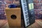 Cajon microphone synthesizer