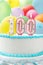 Cake Celebrating 100th Birthday