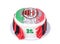 Cake for football fans of the Italian football club Milan.