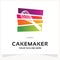 Cake Maker Logo Design Template Inspiration
