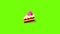 Cake part icon animation