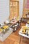 Cake shop small scale miniature model