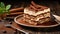 cake slice tiramisu food