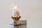 Cake tart white paper box set sail champagne delivery sparkler