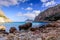 Cala Boquer - rocky beach on Mallorca island