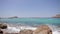 Cala conta Ibiza beach, People bathing in the beaches of ibiza