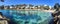 Cala D Â´Or beautiful panoramic view of a beach in Majorca Island