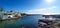 Cala di Biniancolla, sea, houses. Menorca, Balearic Islands, Spain