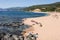 Cala Gonone beach on Sardinia, Italy