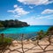 Cala Macarella Menorca turquoise Balearic Mediterranean