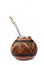 Calabash and metal straw