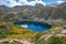 Calabazosa or Black glacial lake in the Somiedo national park, Spain, Asturias