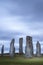 Calanais standing stones on Harris