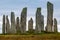 Calanais Standing Stones on the Isle of Lewis