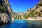 Calanque d\'En Vau near Marseilles, France