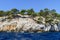 Calanques coast near Cassis in Provence