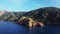 The Calanques de Piana and its steep rocks