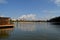 Calarasi city seen from the river Borcea