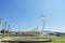Calatrava\'s telecommunications tower and Palau Sant Jordi